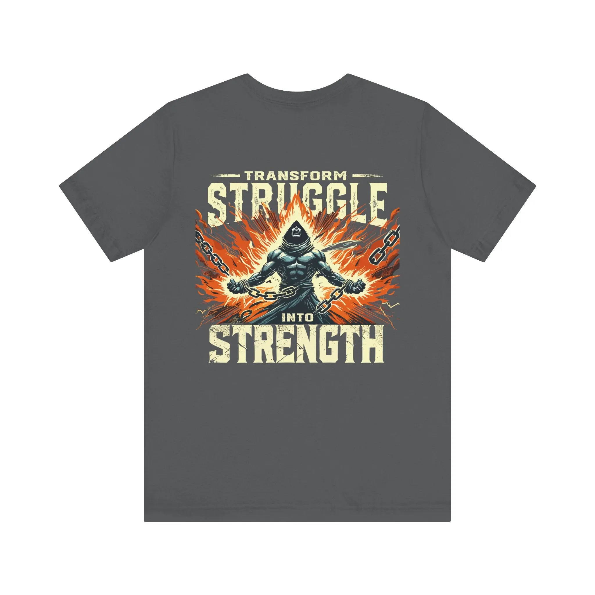 Struggle Into Strength Inspirational Gym Shirt - Motivation for Your Workout - RISE SOVEREIGN