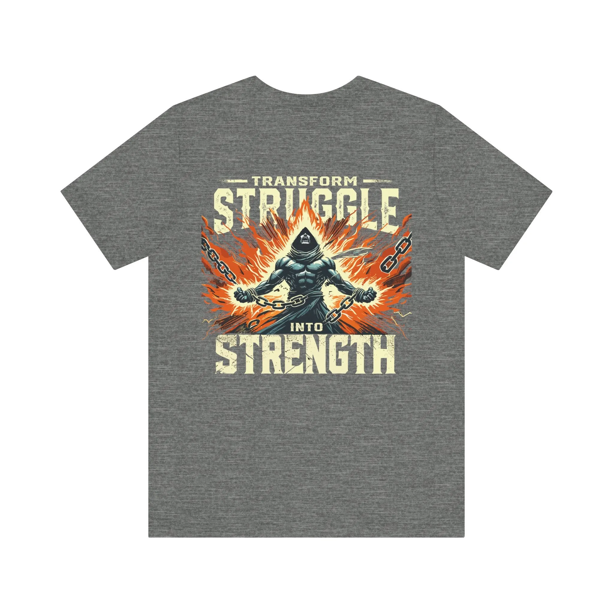 Struggle Into Strength Inspirational Gym Shirt - Motivation for Your Workout - RISE SOVEREIGN
