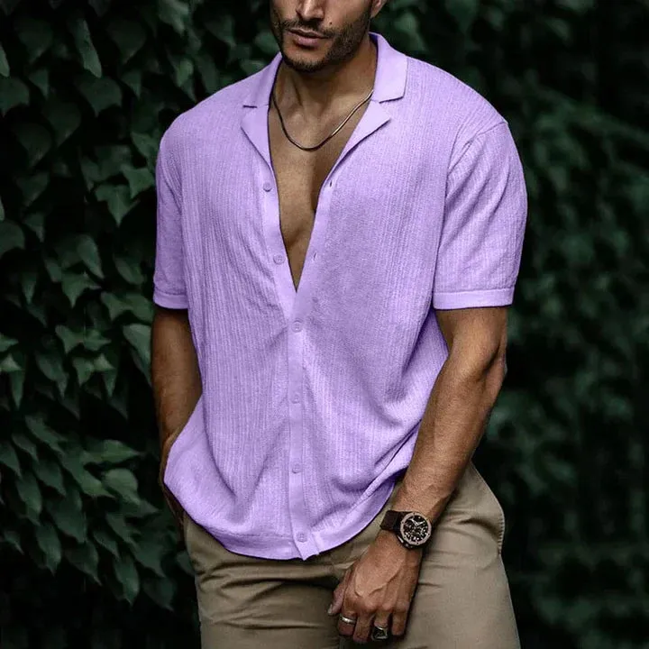 Summer comfort in a stylish linen shirt for men