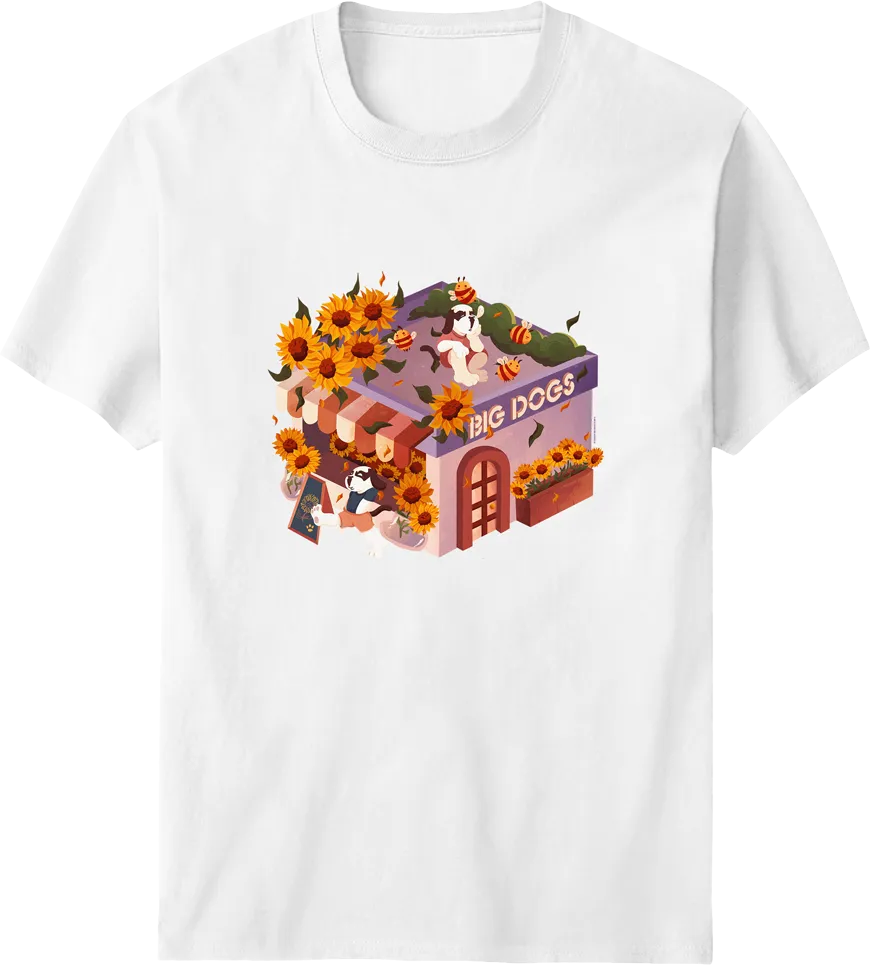 Sunflowers Flower Shop T-shirt