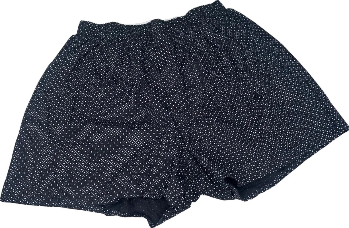 Sunspel Black Classic Boxer Shorts UK M
