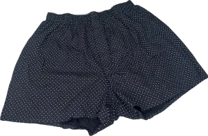 Sunspel Black Classic Boxer Shorts UK M
