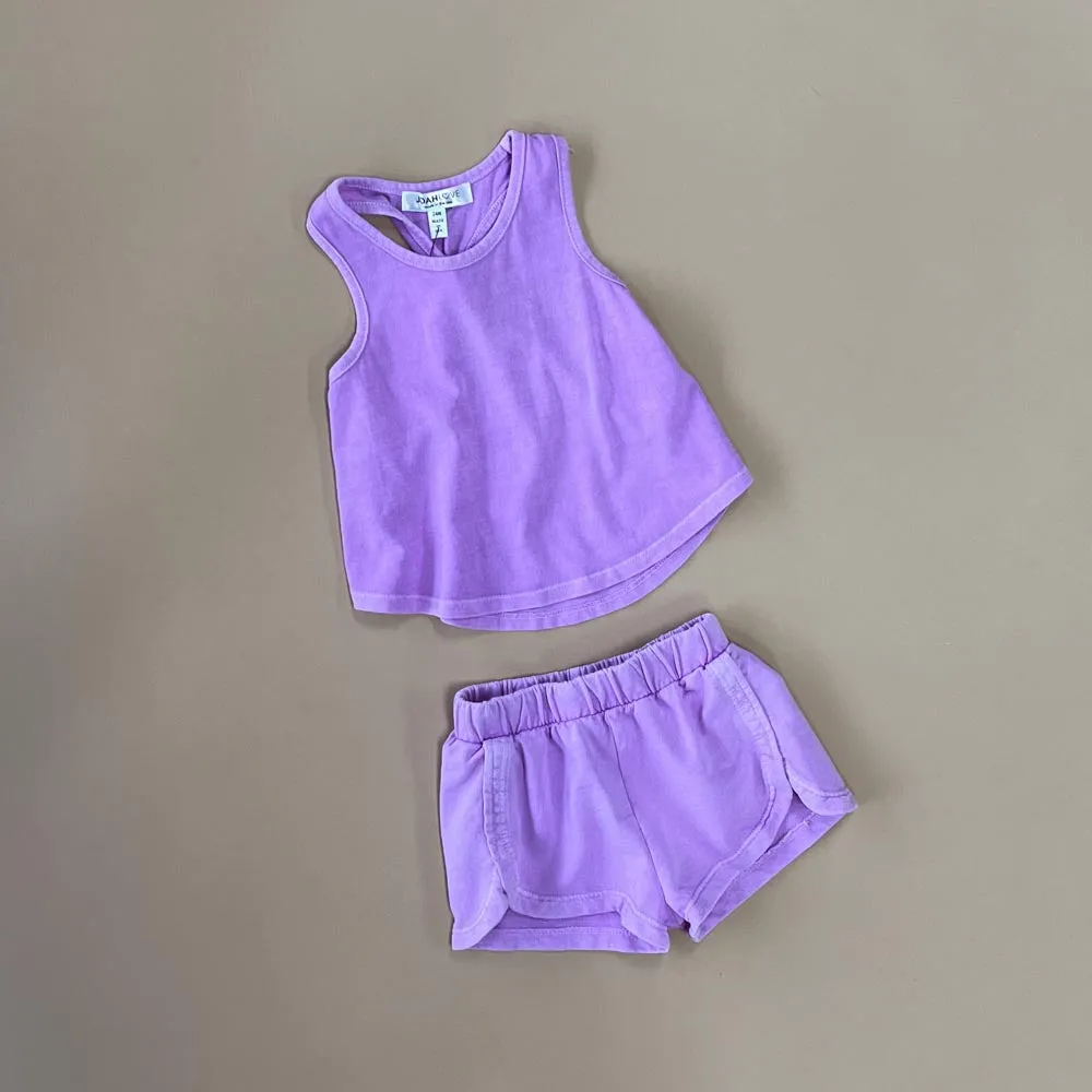 Surf Shorts | Grape Neon