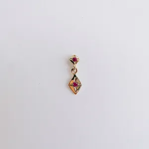 Sway With Me Ruby Earring
