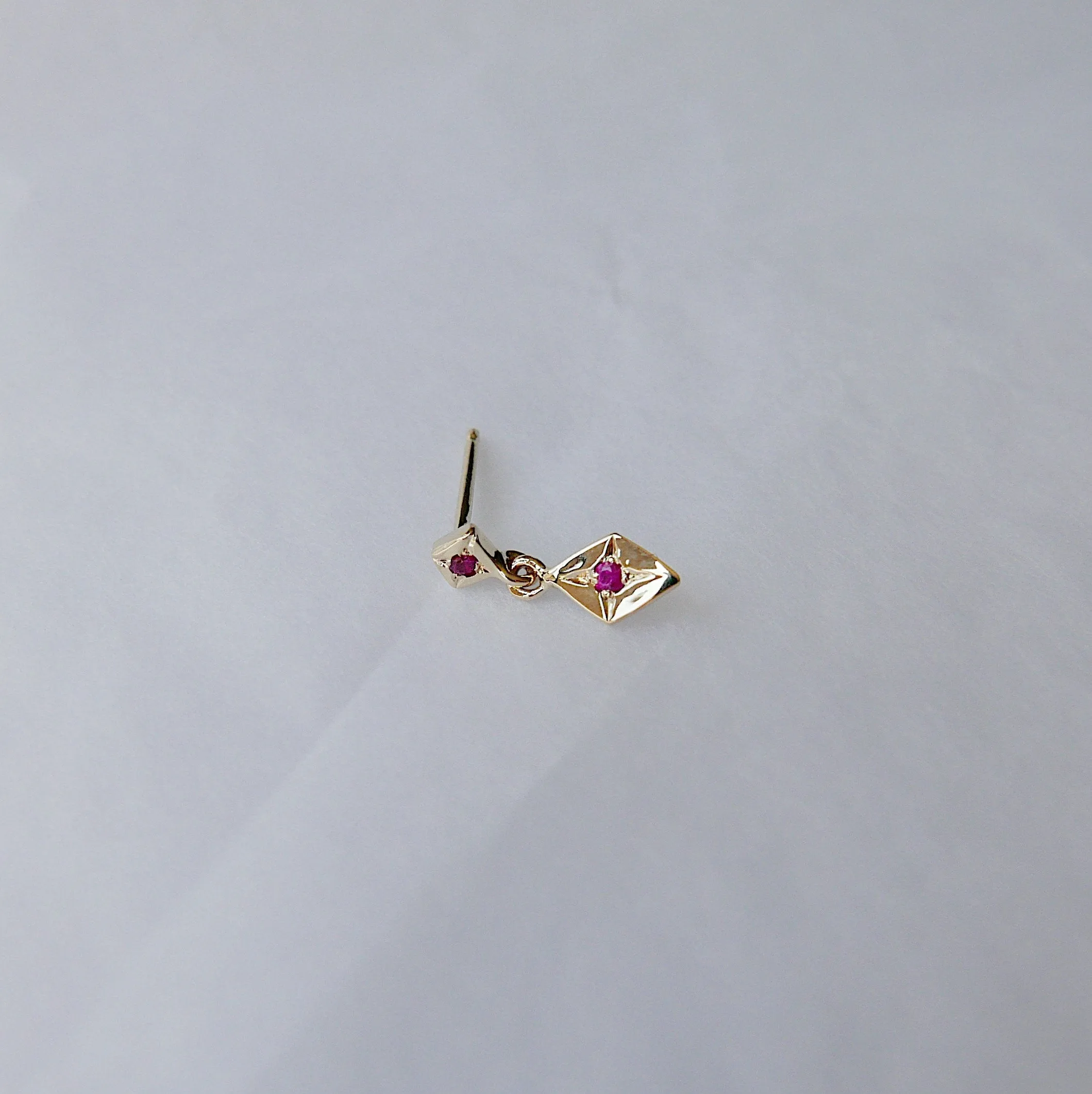 Sway With Me Ruby Earring