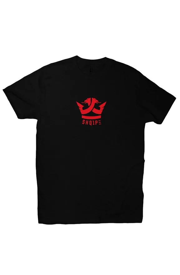 T-Shirt (Black/Red Logo)