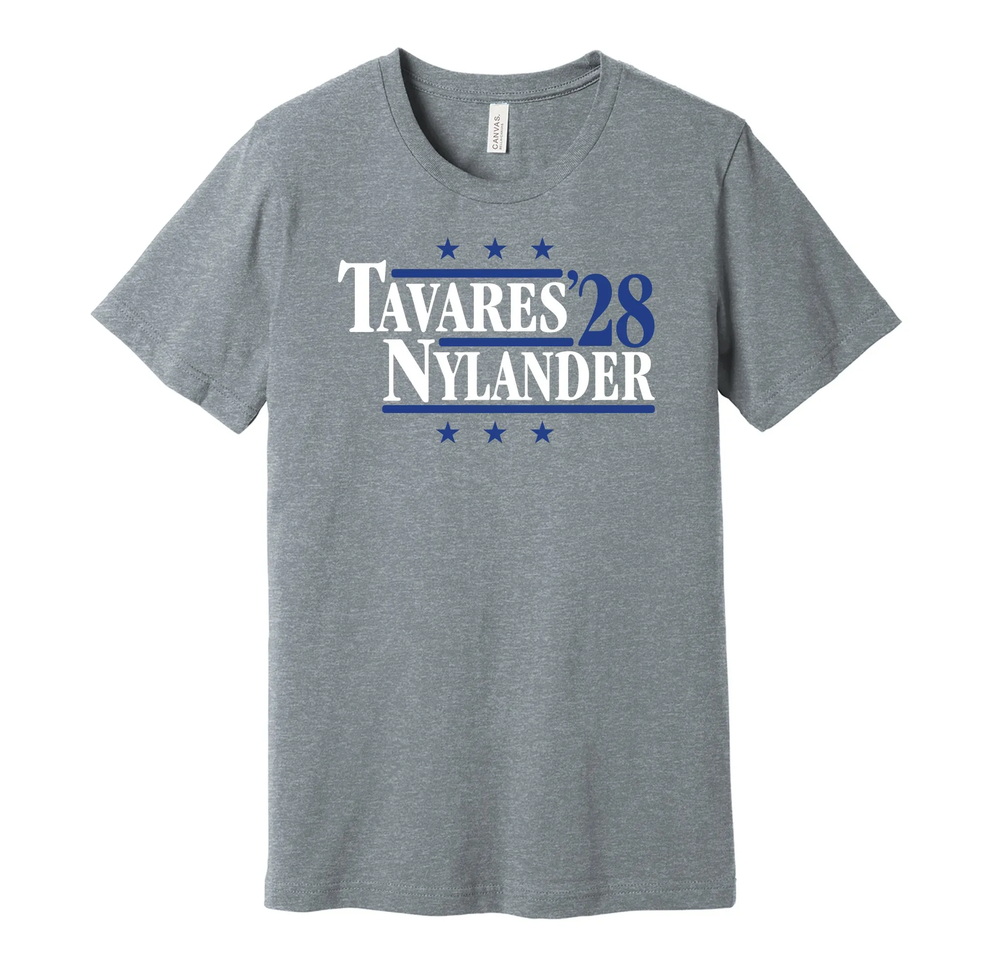 Tavares & Nylander '28 - Toronto Hockey Political Campaign Parody T-Shirt - Hyper Than Hype Shirts