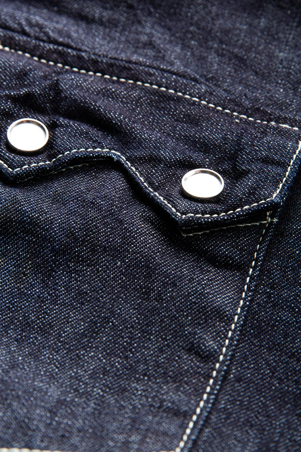 TCB Jeans Ranch Denim Shirt / Sawtooth Western