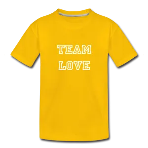TEAM LOVE Kids' Customizable Premium Tee