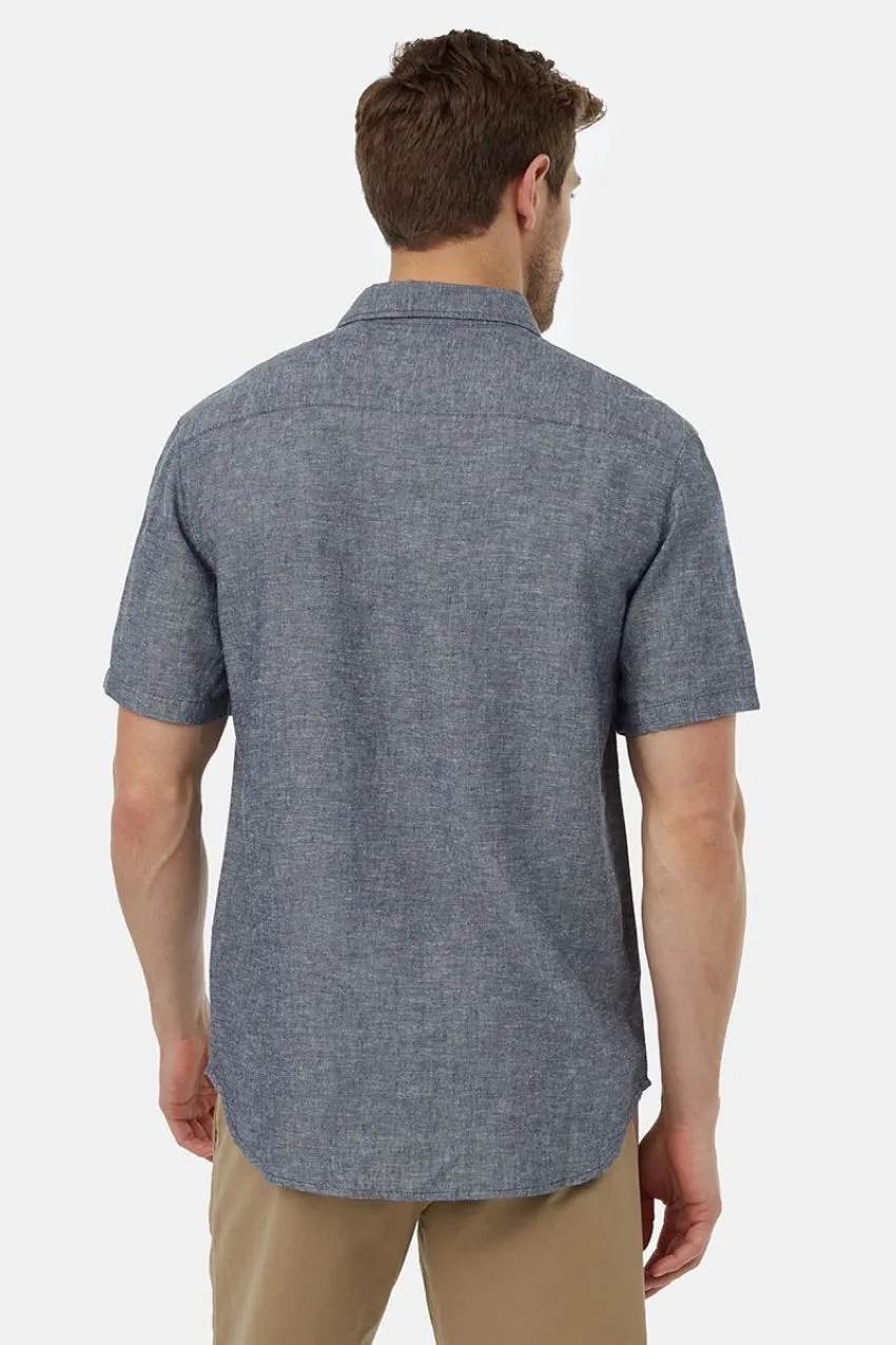 Tentree Hemp Button Front Shortsleeve Shirt