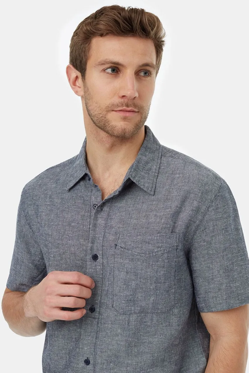 Tentree Hemp Button Front Shortsleeve Shirt