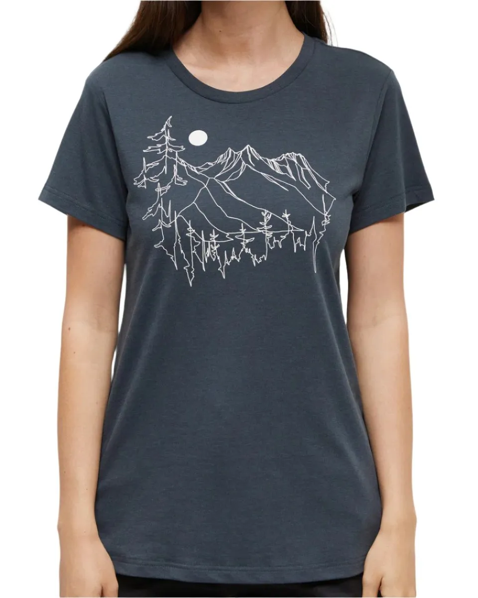 Tentree T-Shirts - Women’s Mountain Fields T-Shirt