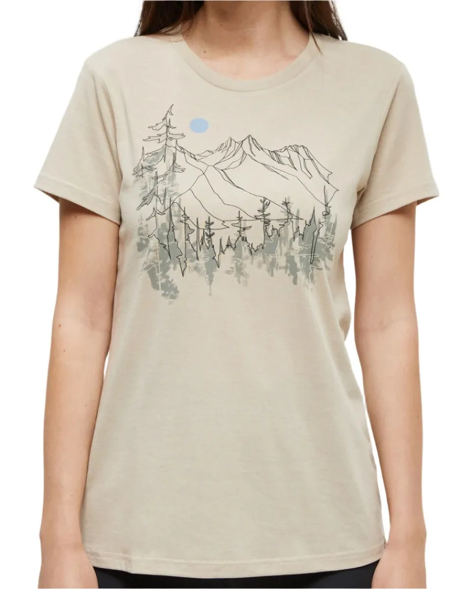Tentree T-Shirts - Women’s Mountain Fields T-Shirt