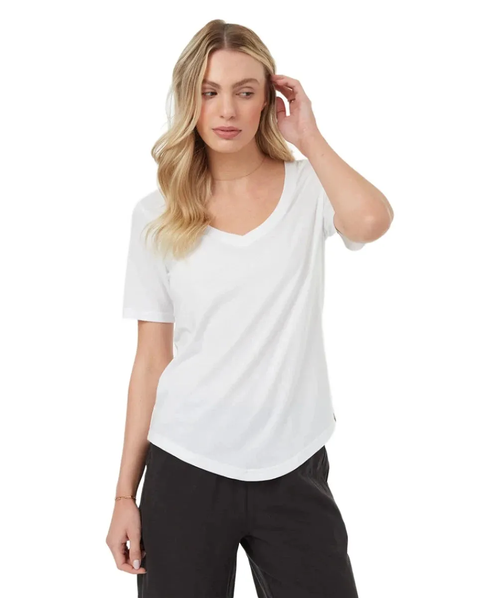 Tentree T-Shirts - Women's TreeBlend V-Neck
