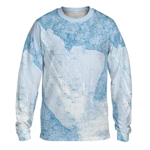 The Blue Delaware Bay Long Sleeve Tee