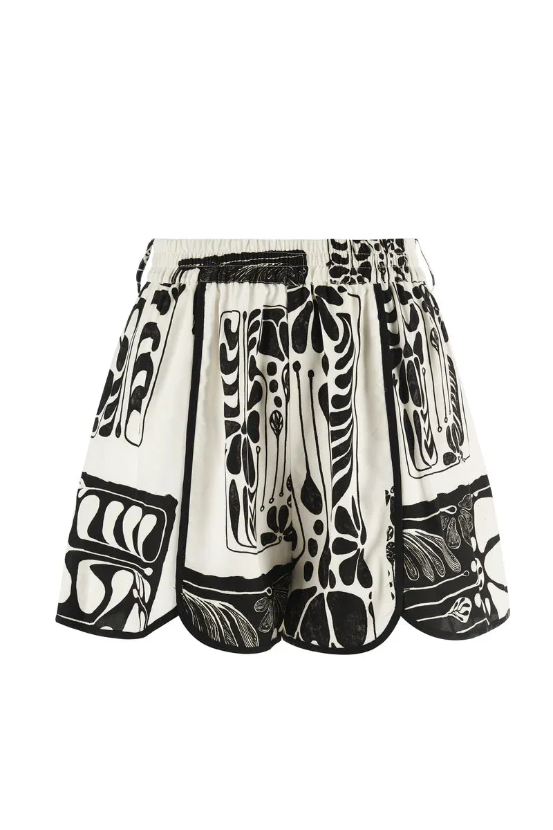 The Eymara Shorts in Jondli Print