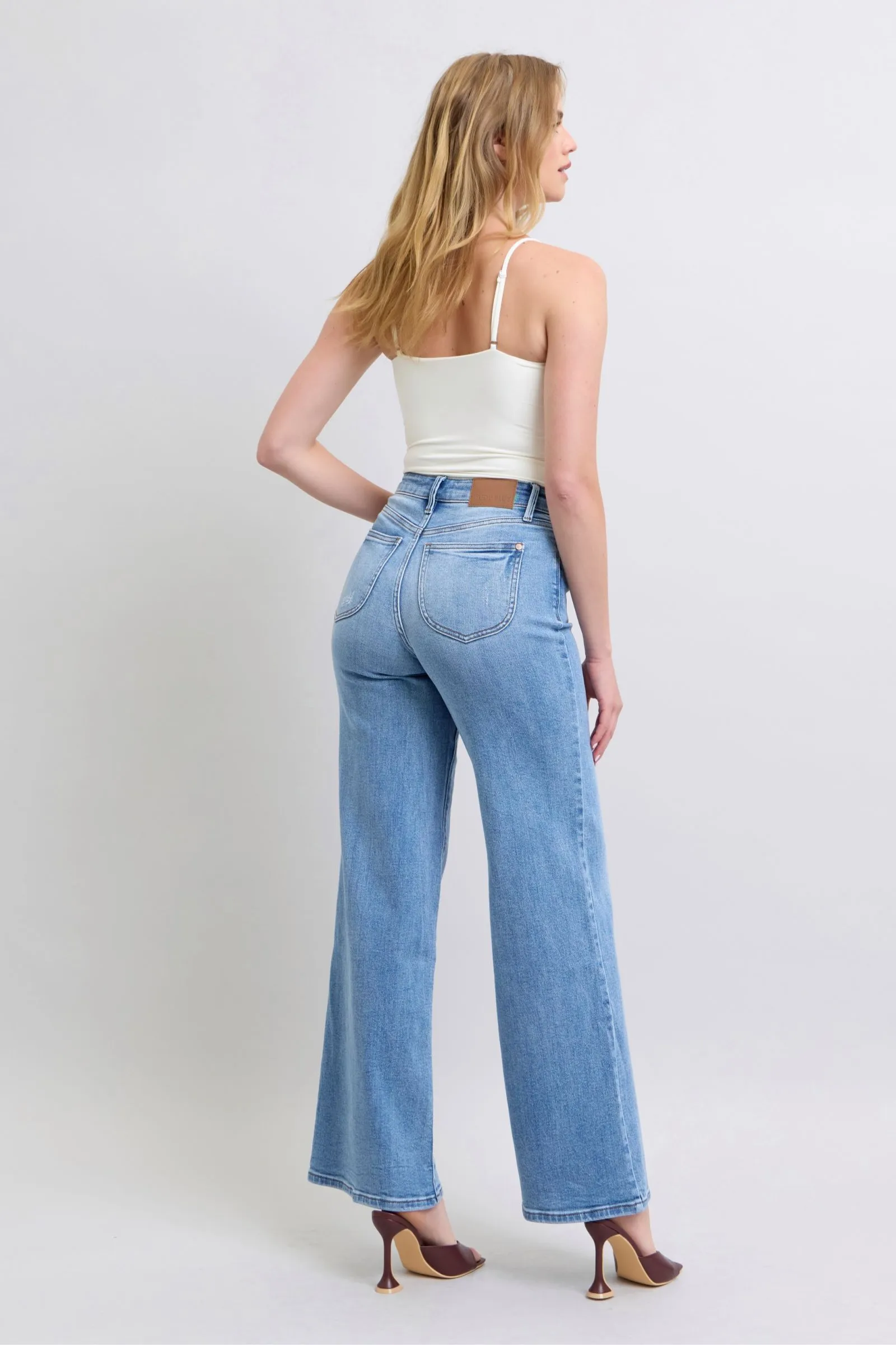 The Gwendolyn- Judy Blue Wide Leg Jeans