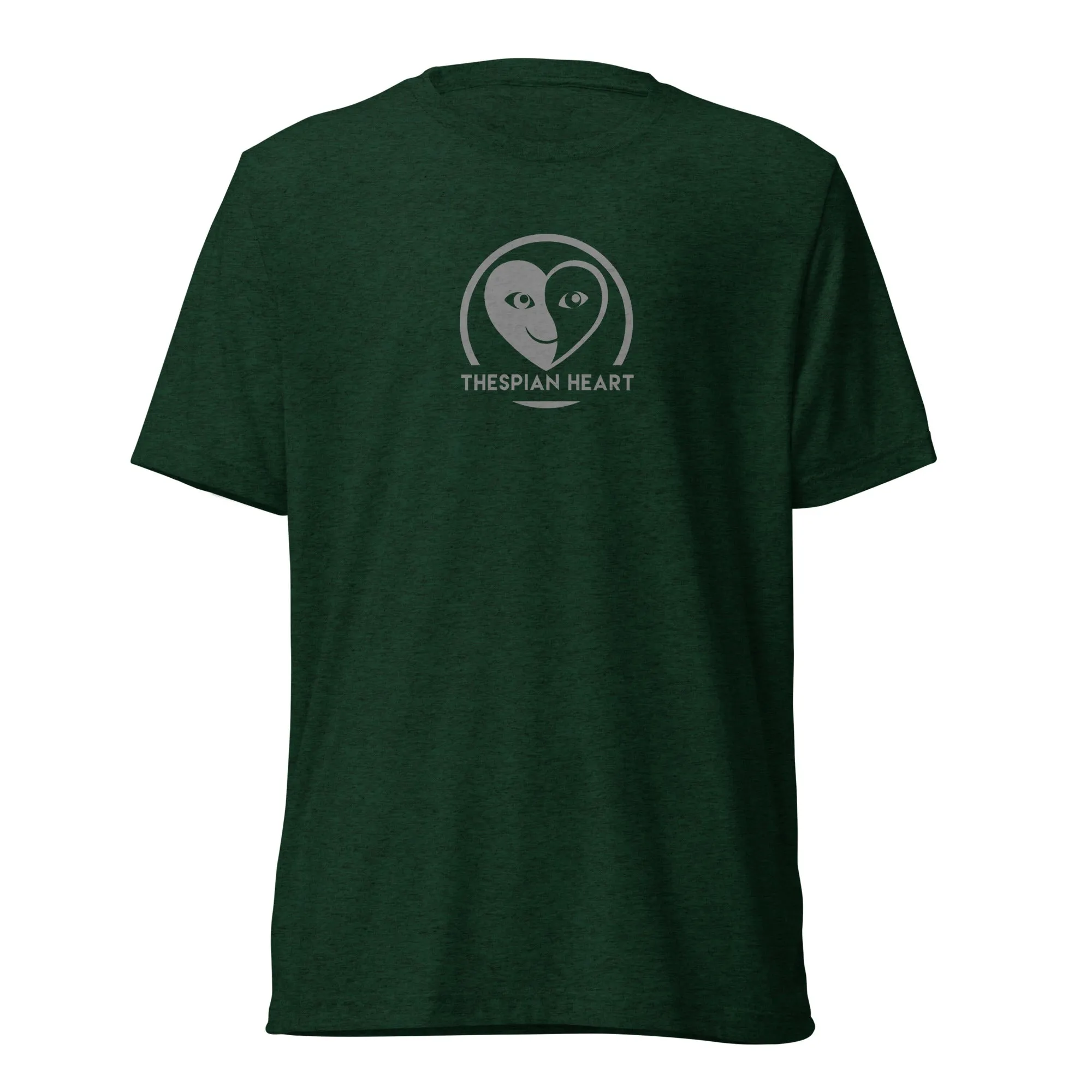 Thespian Heart Logo - Premium Tri-blend Short-Sleeve Unisex T-shirt