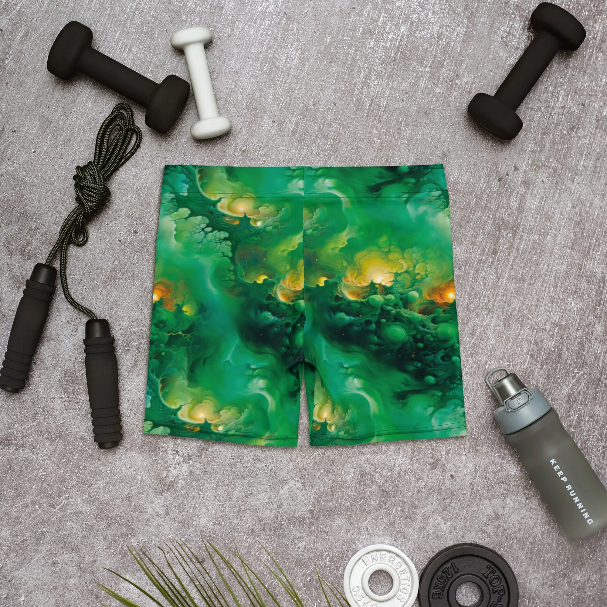 Tight Shorts - Viridian Shroud