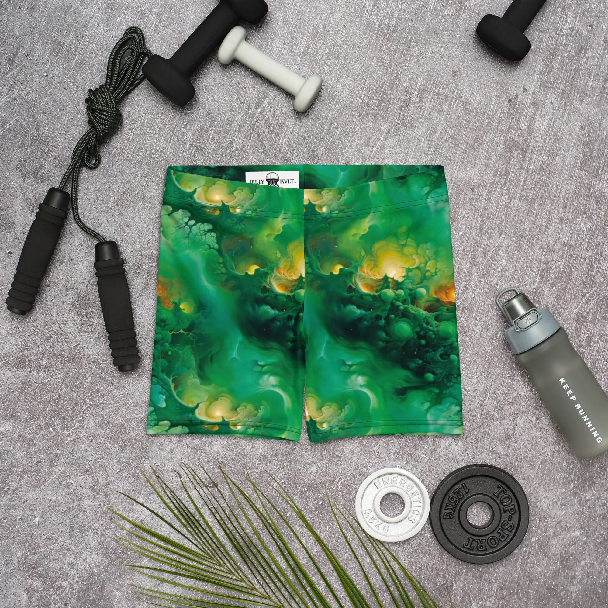 Tight Shorts - Viridian Shroud