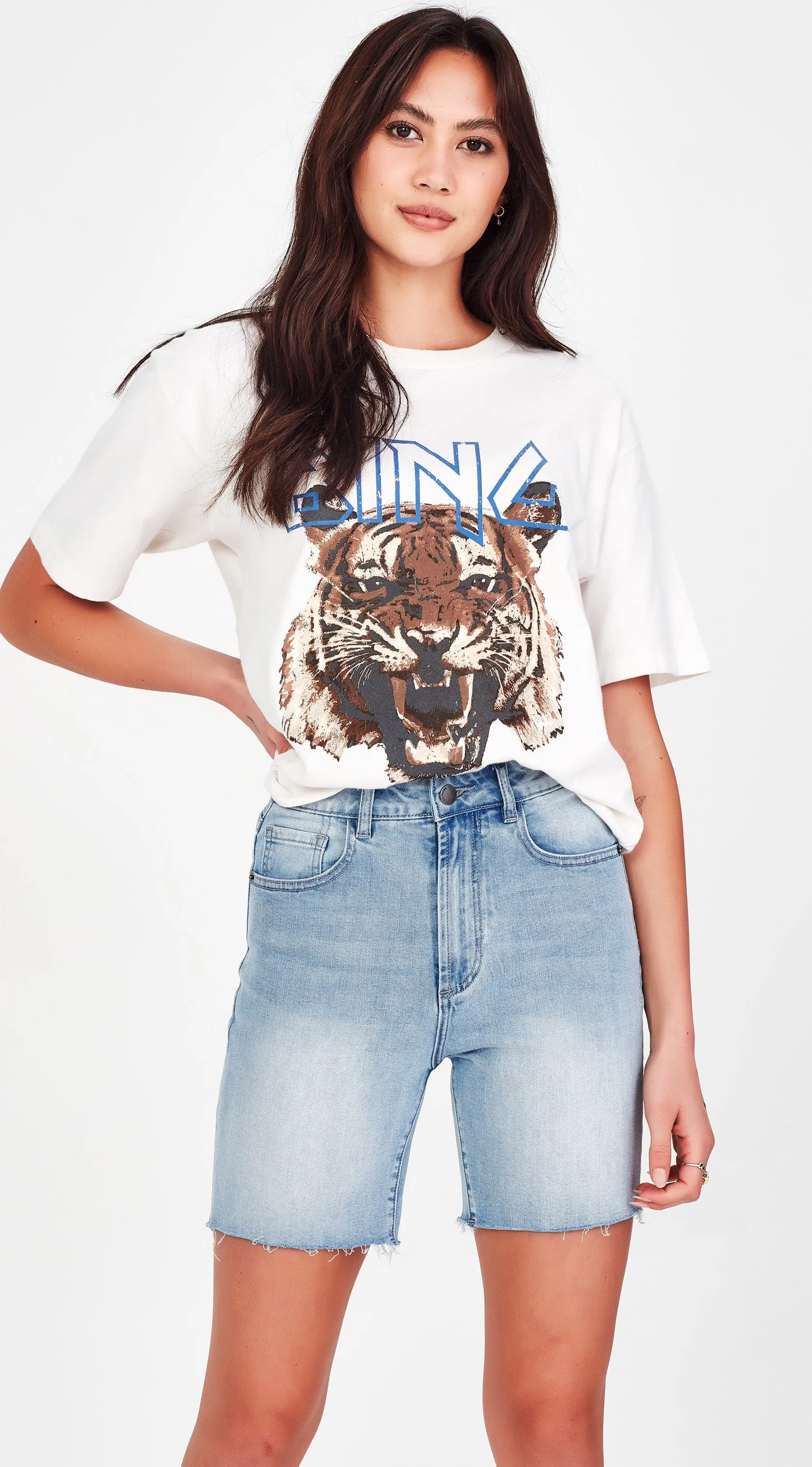 TINA Light Blue Shorts