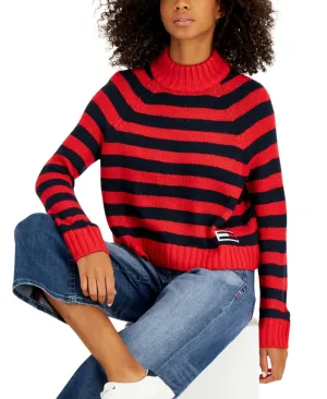 Tommy Jeans Women's Mock-Neck Sweater T2GSNCDC