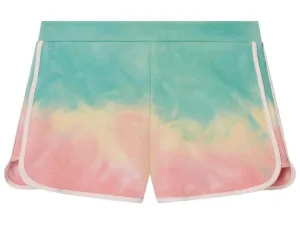 Tractr Girls Watercolor Dolphin Shorts (4-6X)