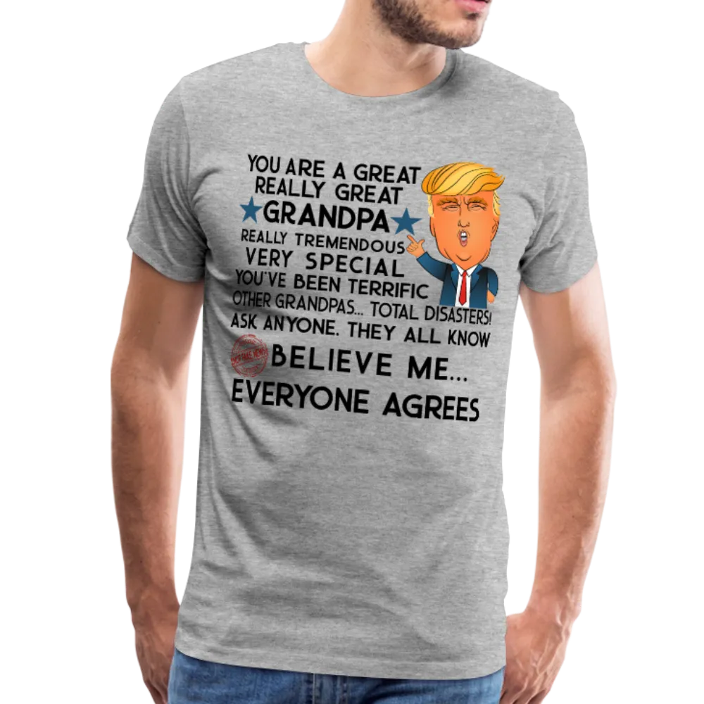 Trump Grandpa Men's Premium T-Shirt (Ck1901)
