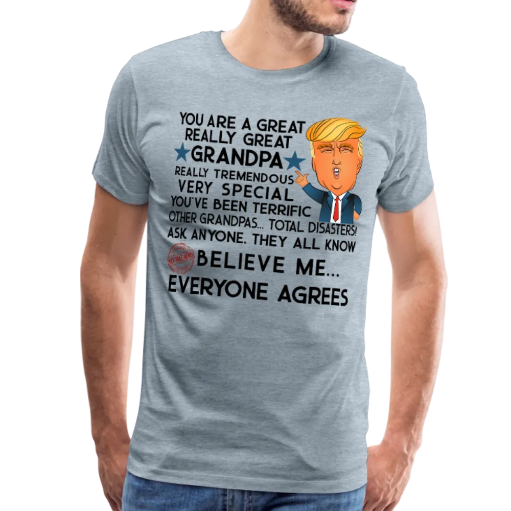 Trump Grandpa Men's Premium T-Shirt (Ck1901)