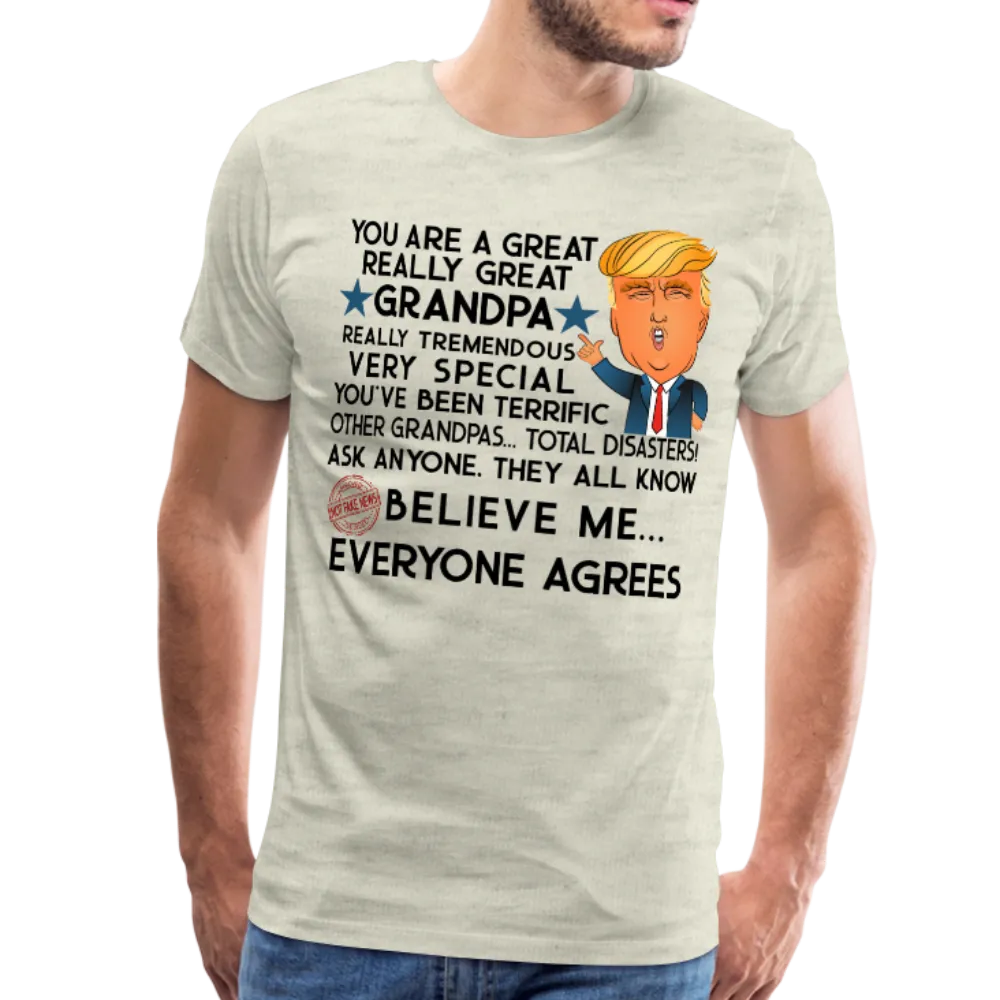 Trump Grandpa Men's Premium T-Shirt (Ck1901)