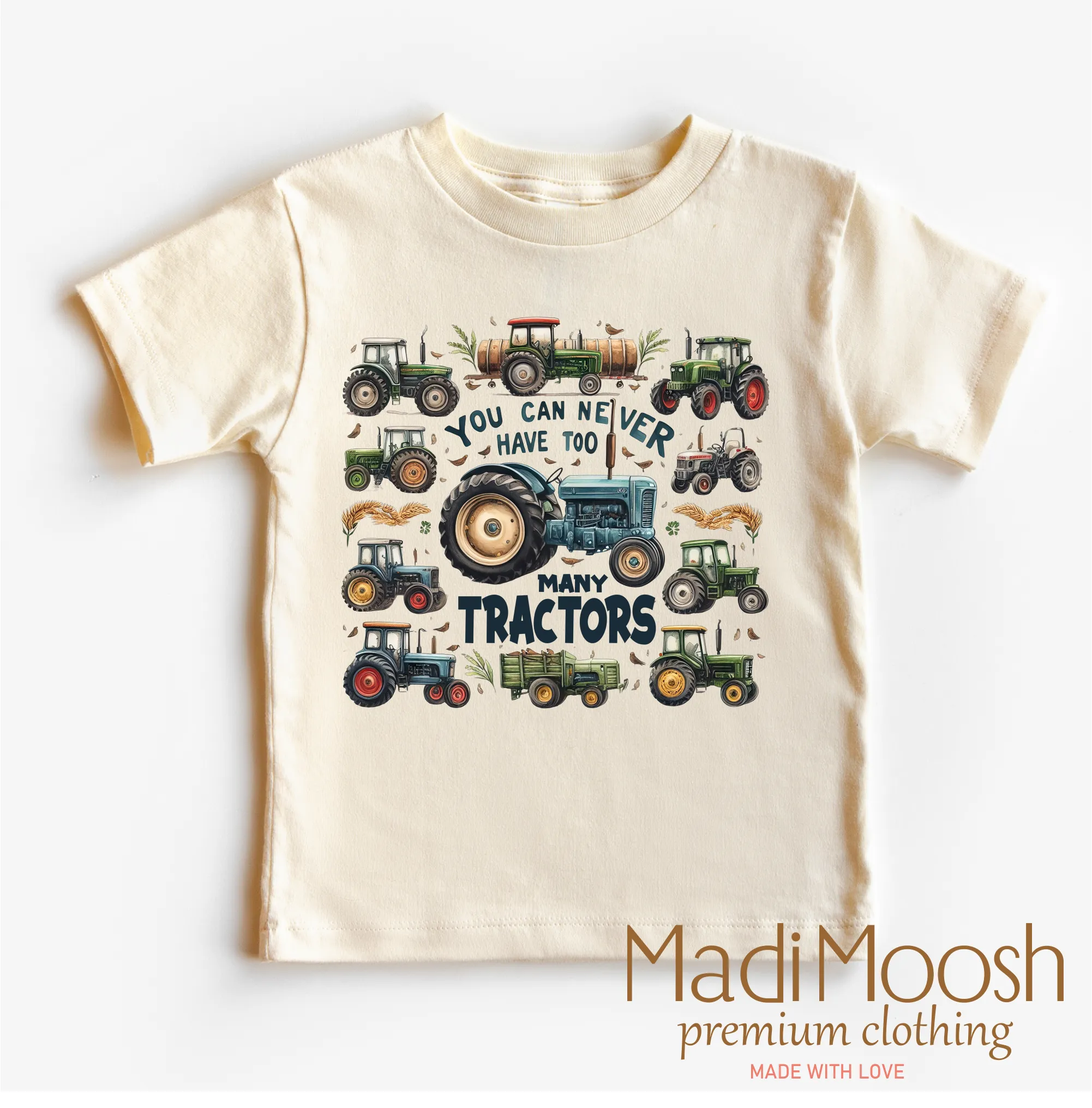 Types Of Tractors Tee
