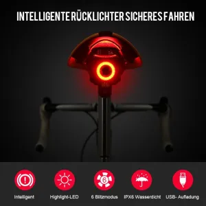 Ultra-Smart Fahrrad Rücklicht
