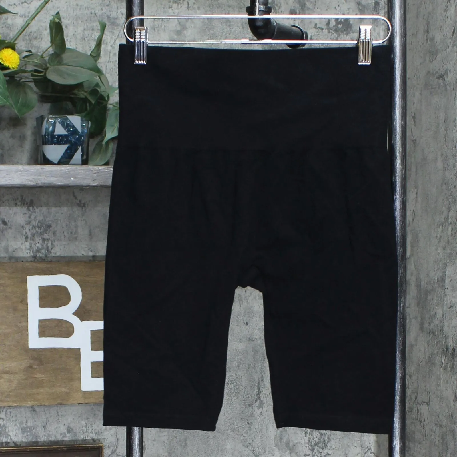 Unbranded Womens High Waist Shaping Shorts 1643d9bb652035 Black One Size