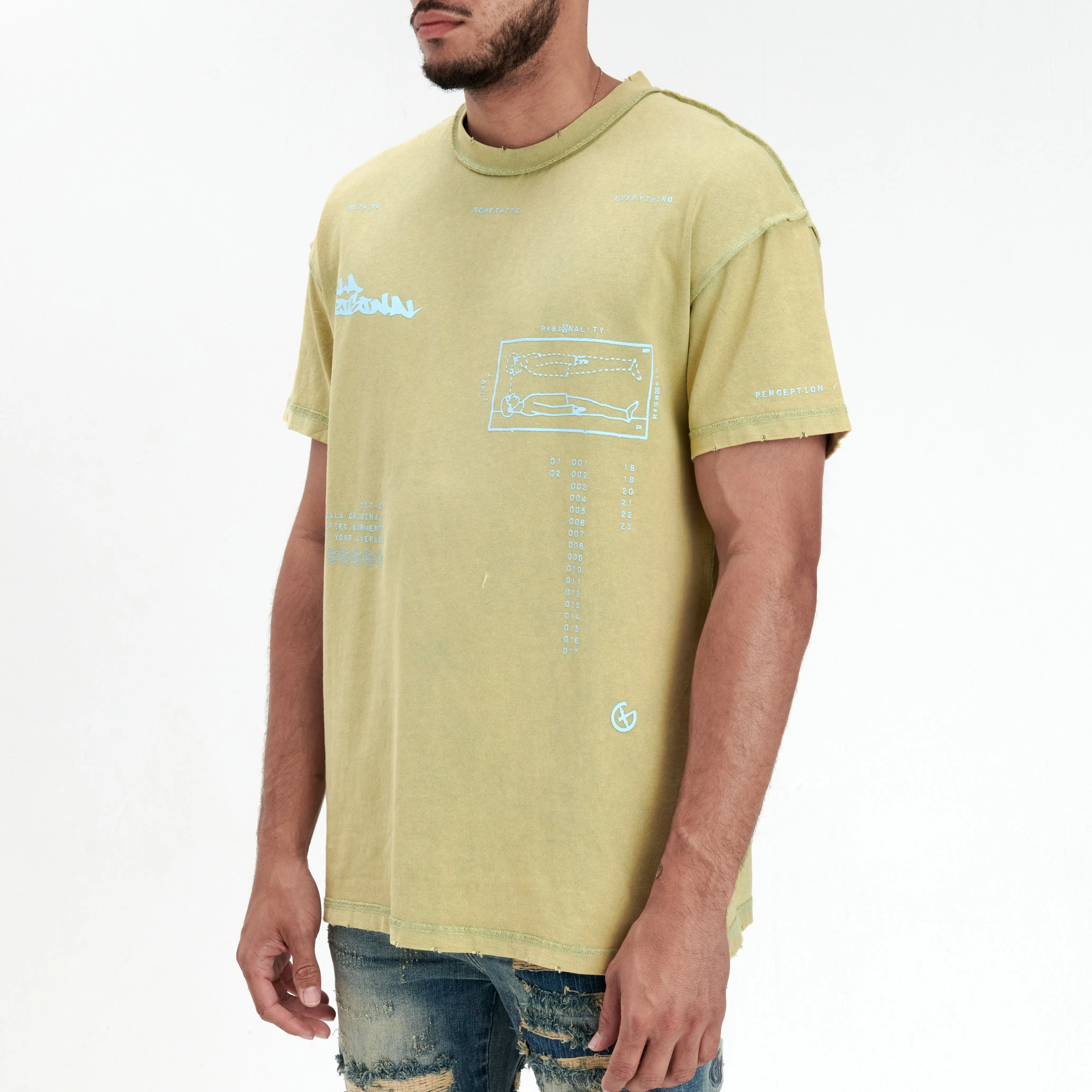 UNDECIDED TEE (DARK OLIVE)