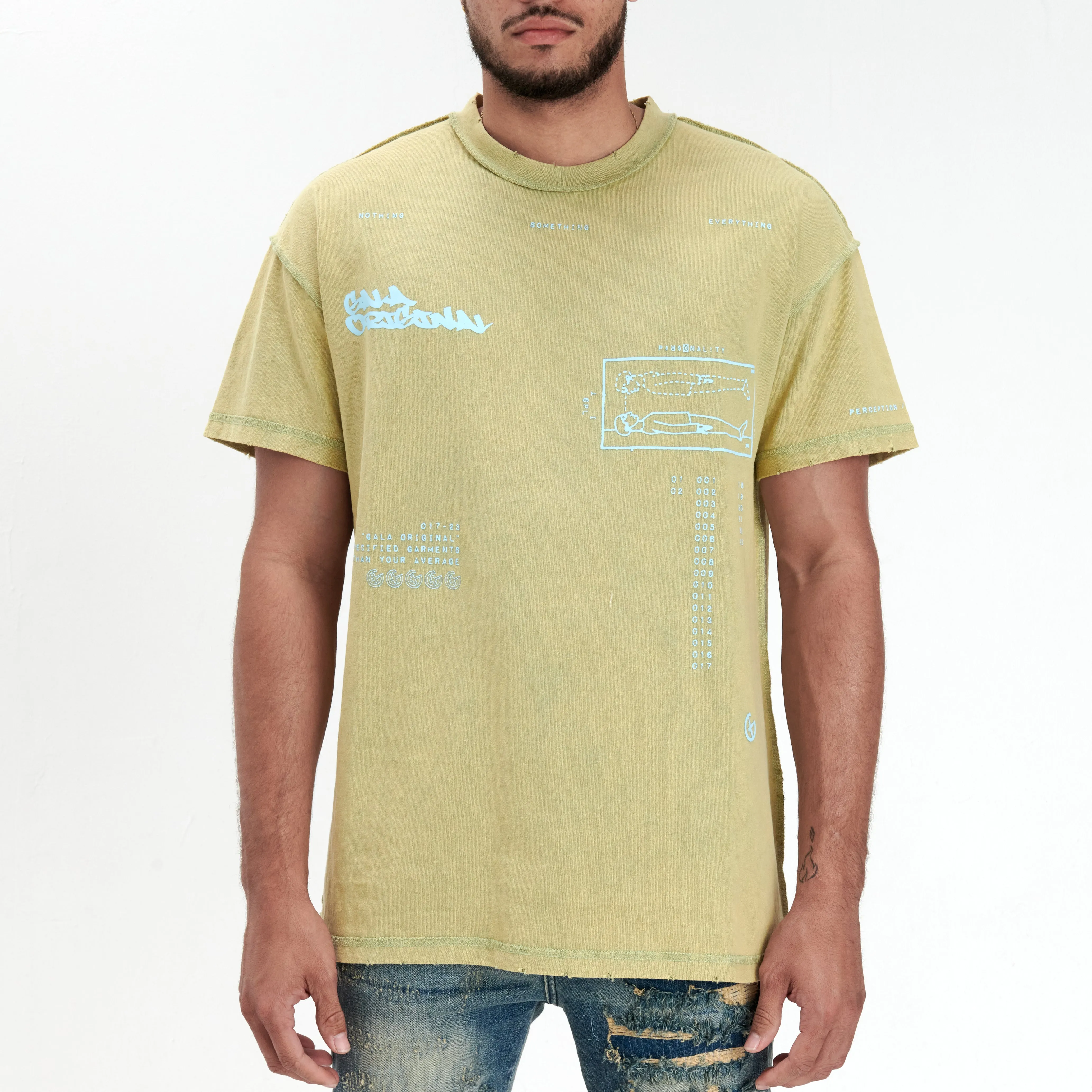UNDECIDED TEE (DARK OLIVE)