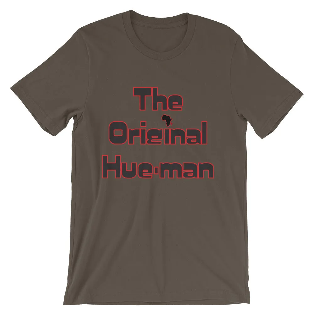 Unisex short sleeve Hue-Man t-shirt