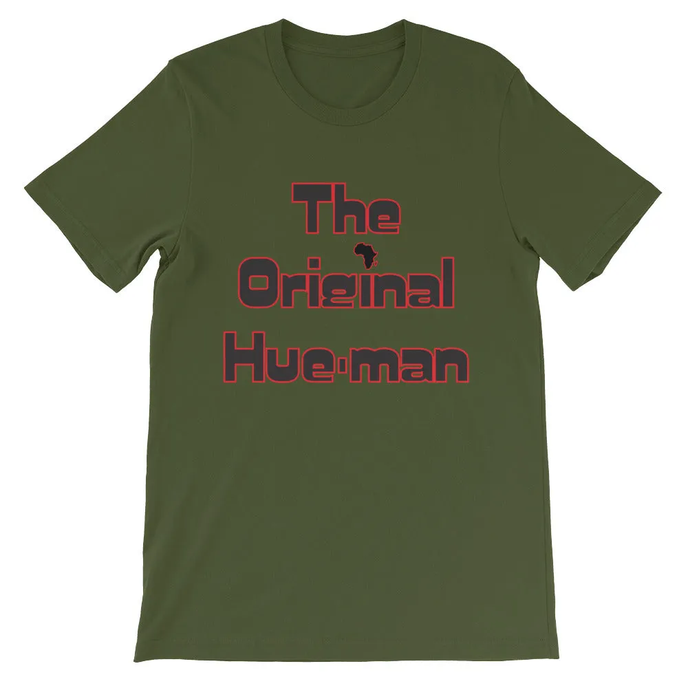 Unisex short sleeve Hue-Man t-shirt