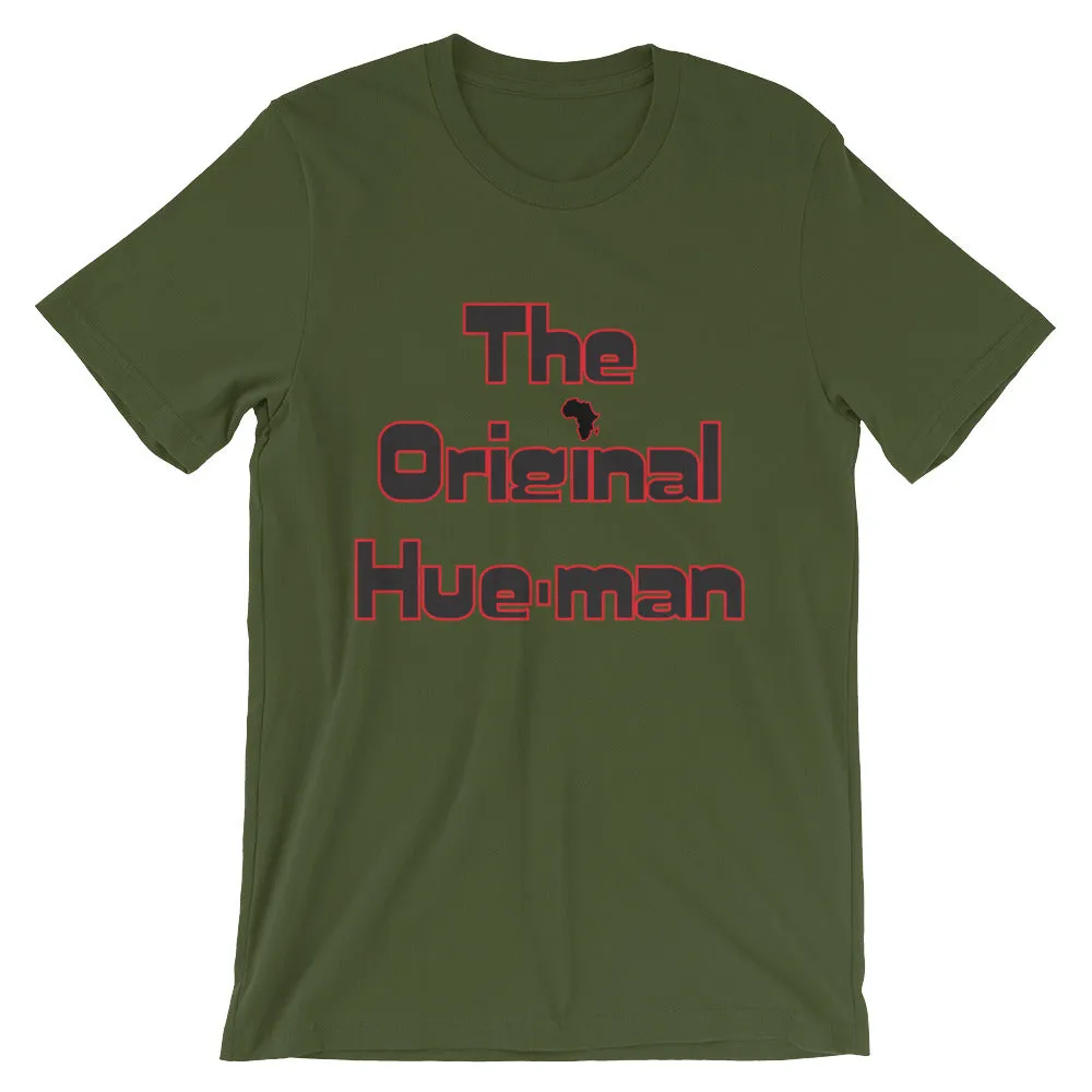 Unisex short sleeve Hue-Man t-shirt