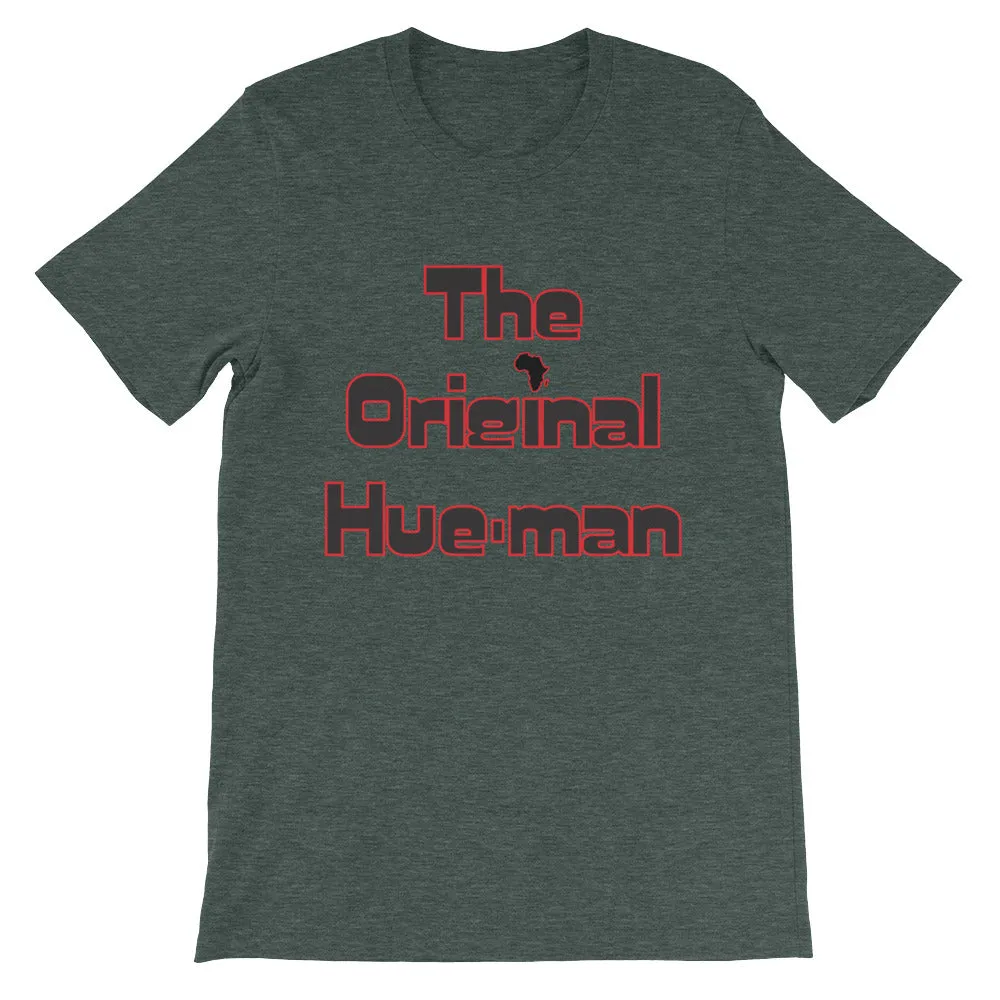 Unisex short sleeve Hue-Man t-shirt