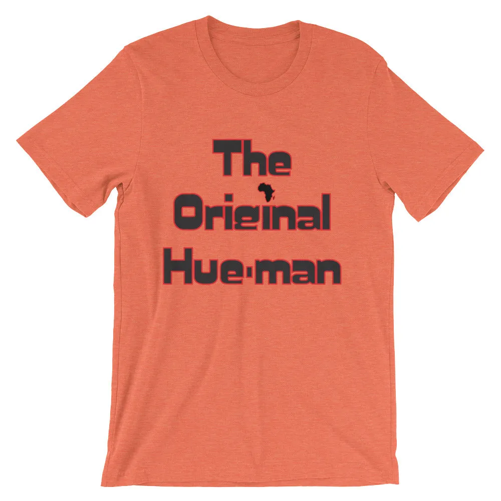 Unisex short sleeve Hue-Man t-shirt