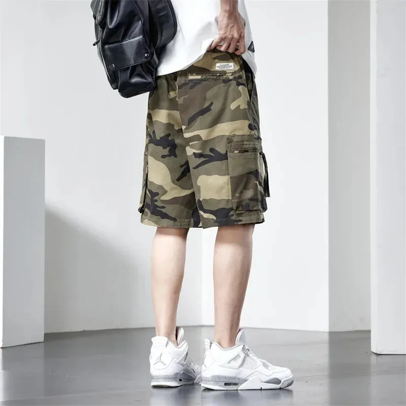 UrbanWarrior Camouflage Vintage Arbeitsshorts