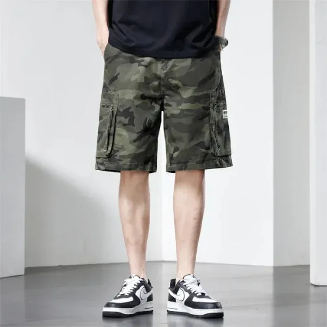 UrbanWarrior Camouflage Vintage Arbeitsshorts