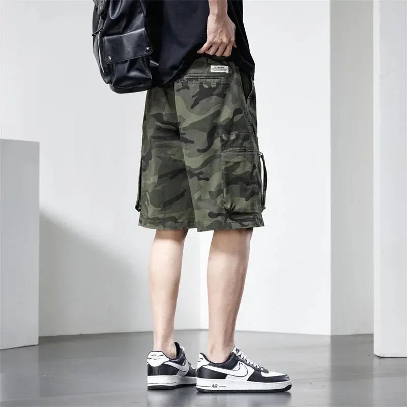 UrbanWarrior Camouflage Vintage Arbeitsshorts