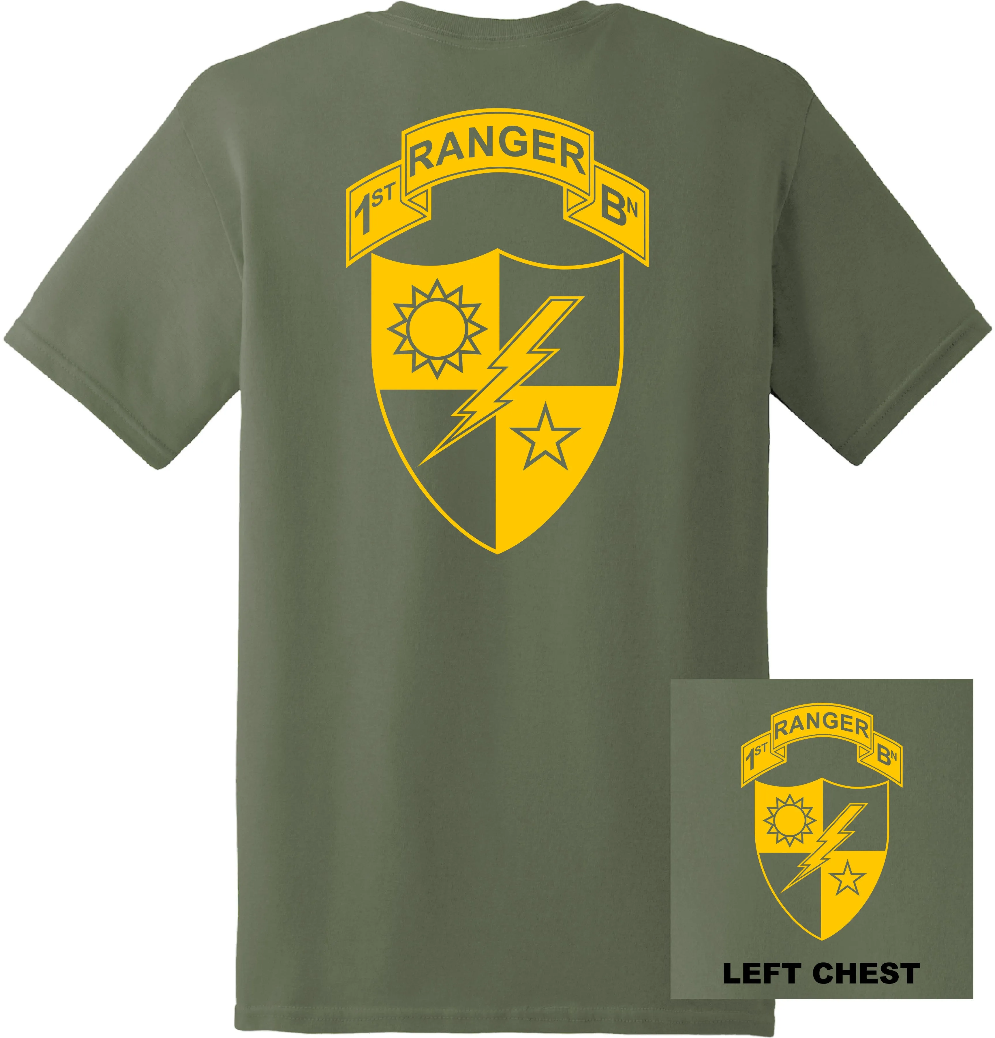US Army - 1st Ranger Battalion T-Shirt