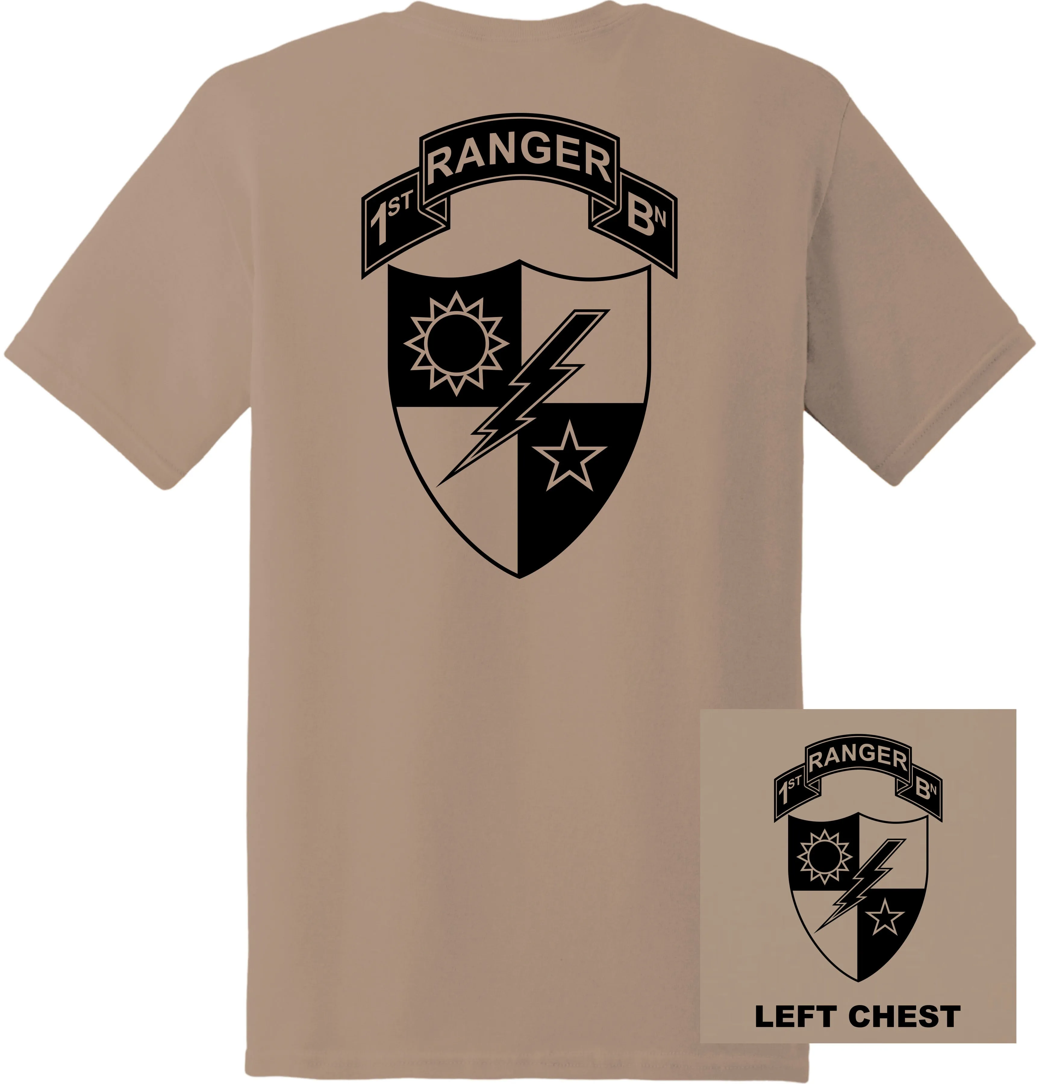 US Army - 1st Ranger Battalion T-Shirt