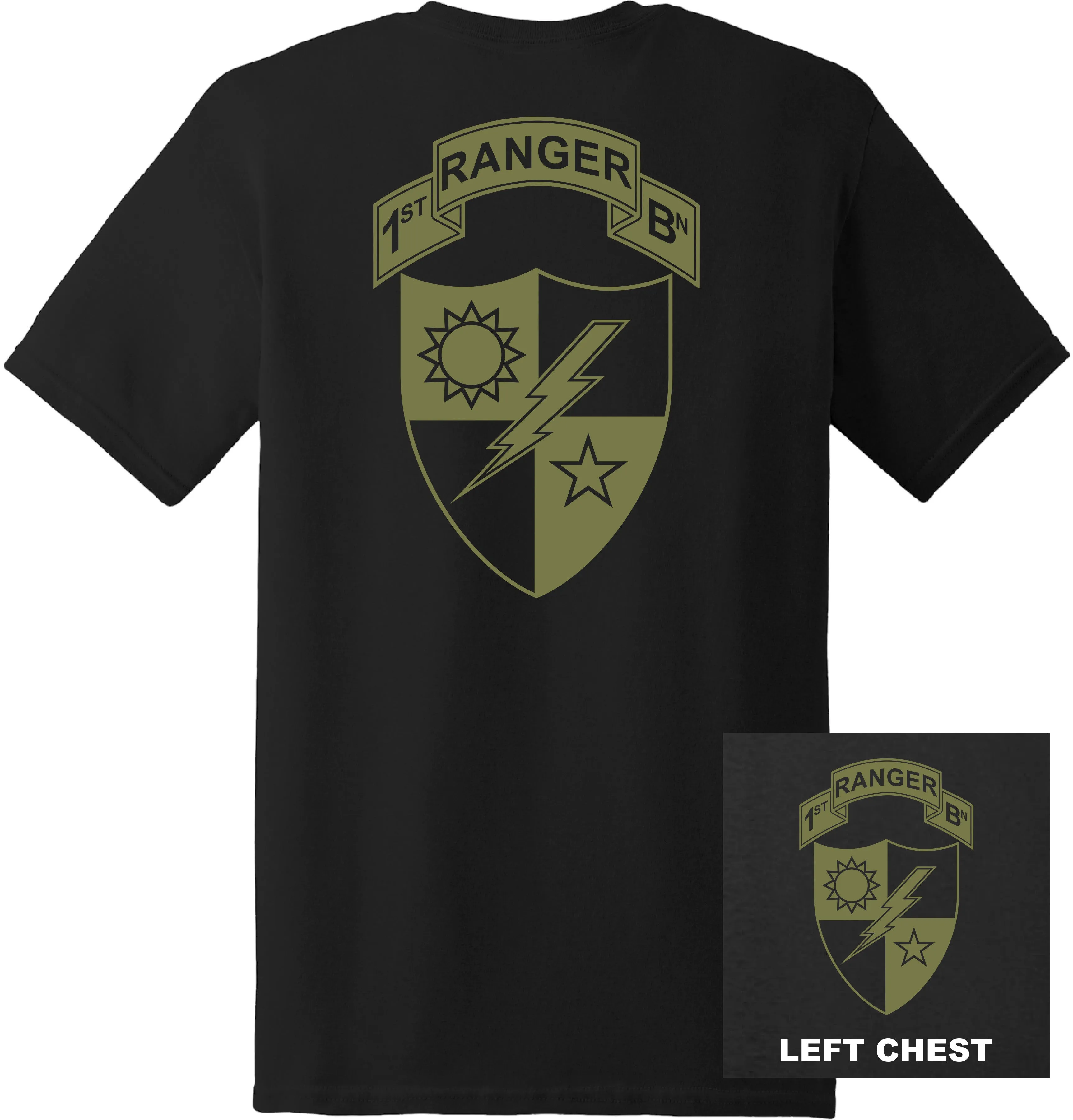 US Army - 1st Ranger Battalion T-Shirt