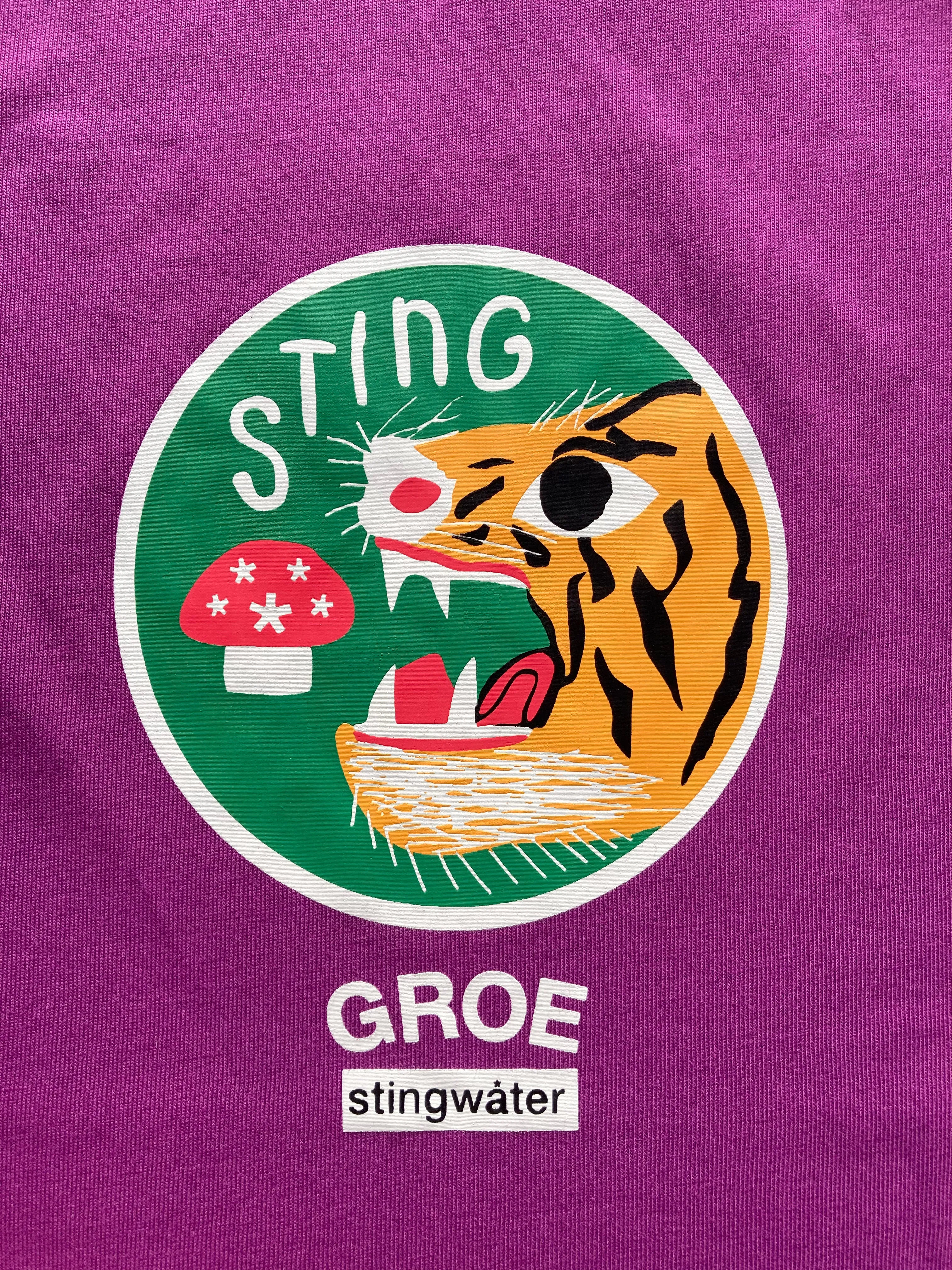 V Speshal Tiger T-Shirt Purple