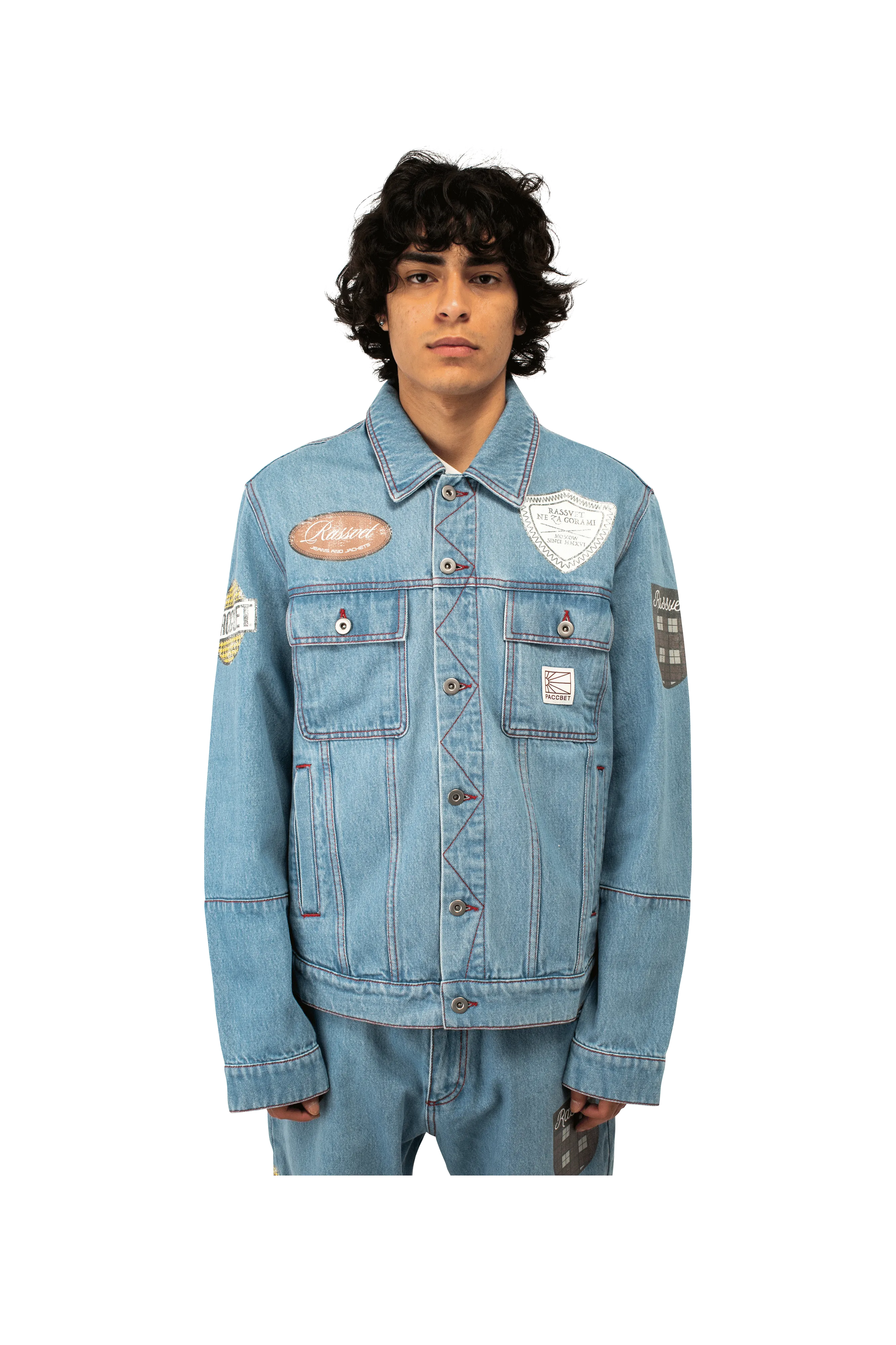 Varsity Denim Jacket