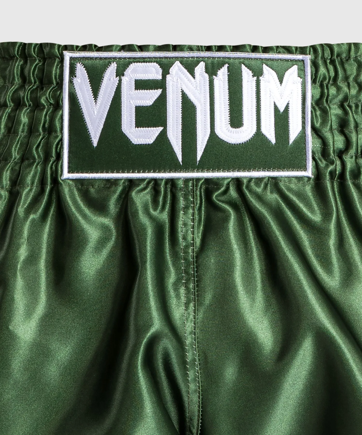 Venum Classic Muay Thai-short Khaki/Wit