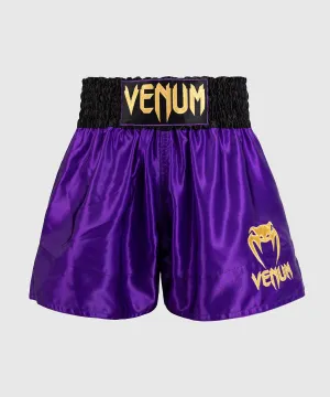 Venum Classic Pantaloni Muay Thai - Viola Scuro